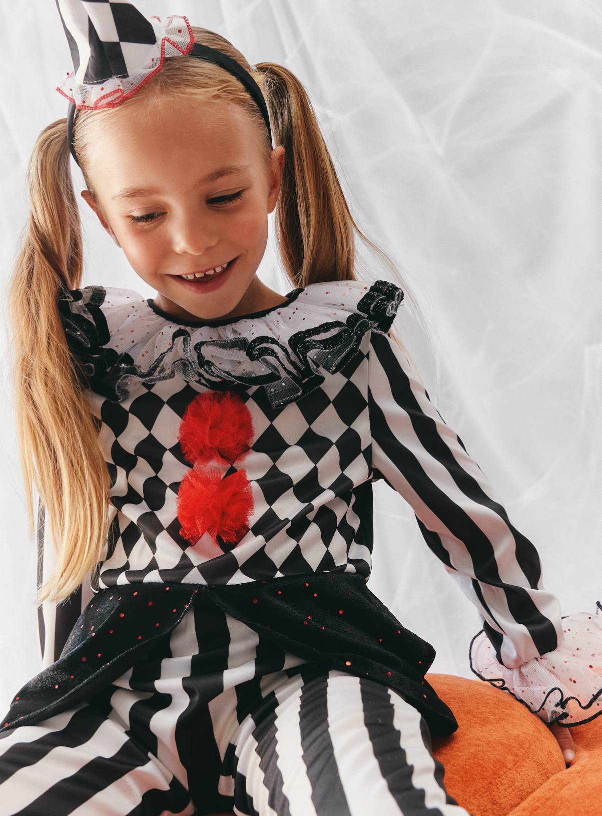 Halloween Clown Fancy Dress Costume 9-10 years - Image 2